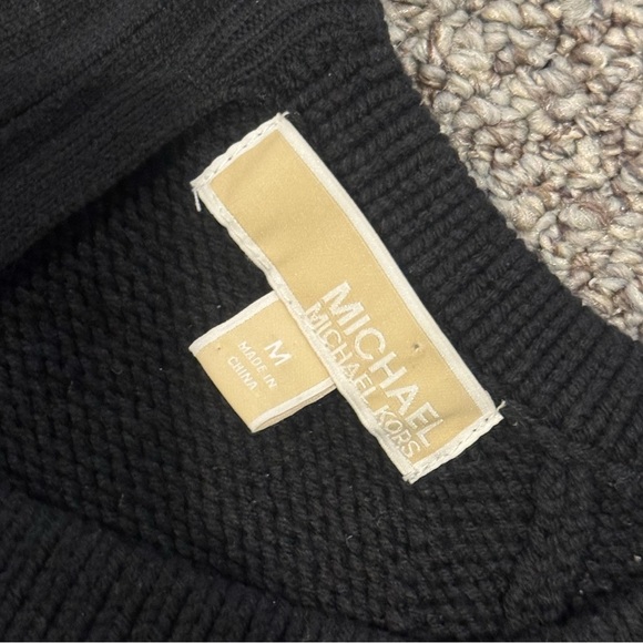 Michael Kors Black Knit Pullover - Picture 4 of 6